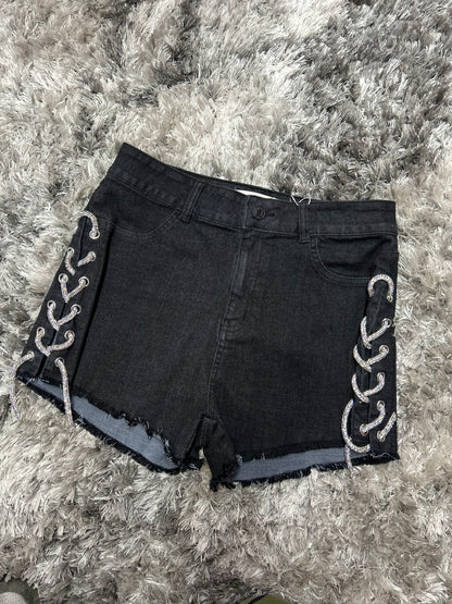 Short de Dama con Diseños en piedras brillantes